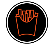 icône frites